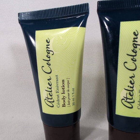 Atelier Cologne Cedrat Enivrant Aftershave Lotion Body Lotion NEW Set 30ml 1floz - Picture 2 of 8